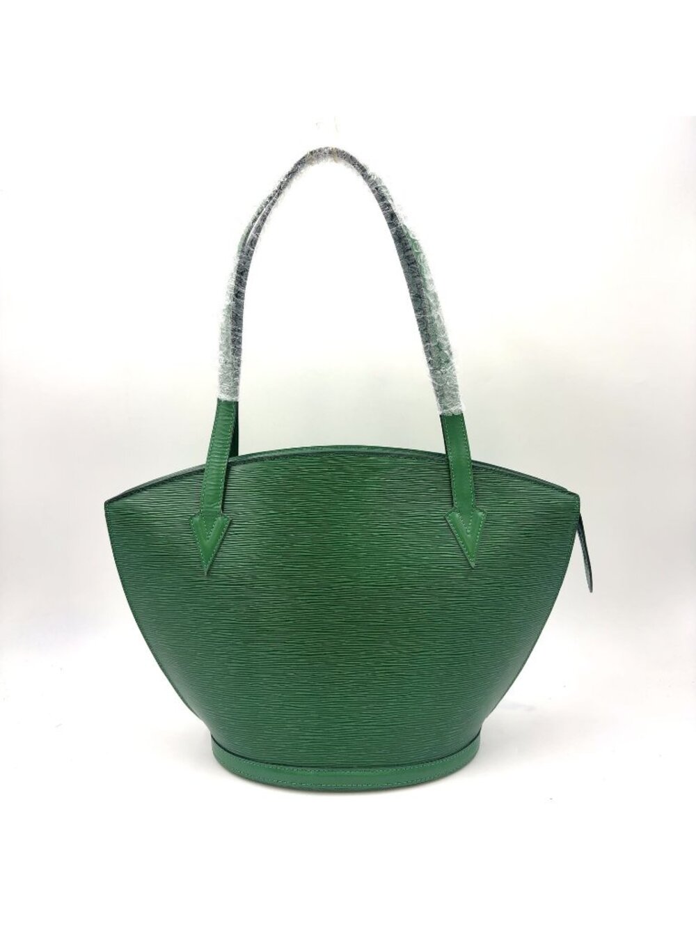 Louis Vuitton Sun Jack Shopping Epi Borneo Green Leather Shoulder Bag Gold - Picture 1 of 15